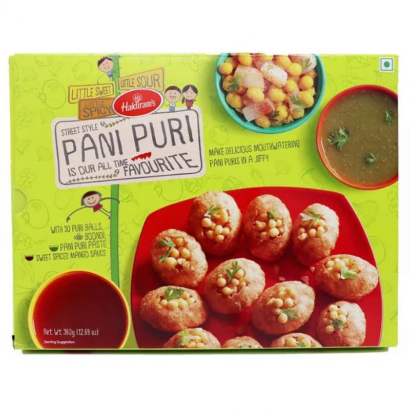 Haldiram's Pani Puri Kit (30pcs) 360gm