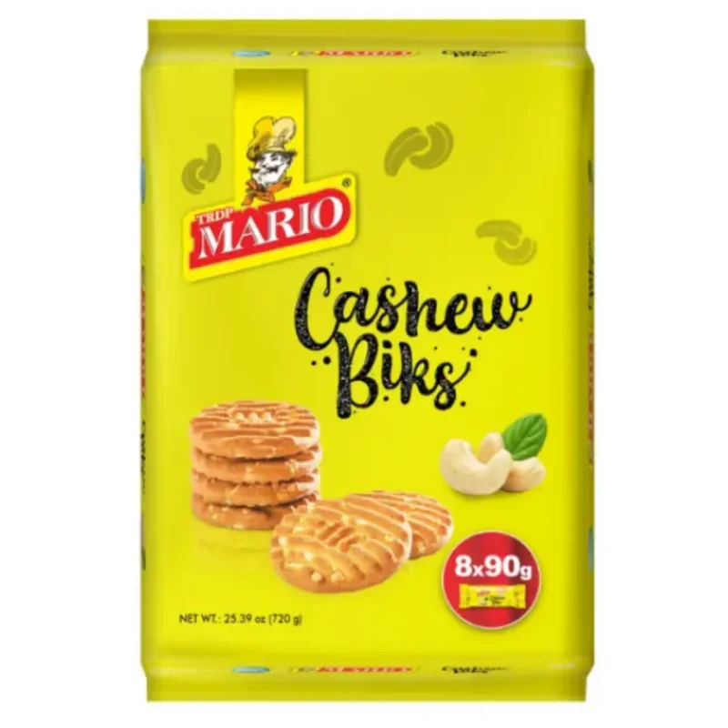 Mario Biks - Cashew (8 x 90gm) 720gm