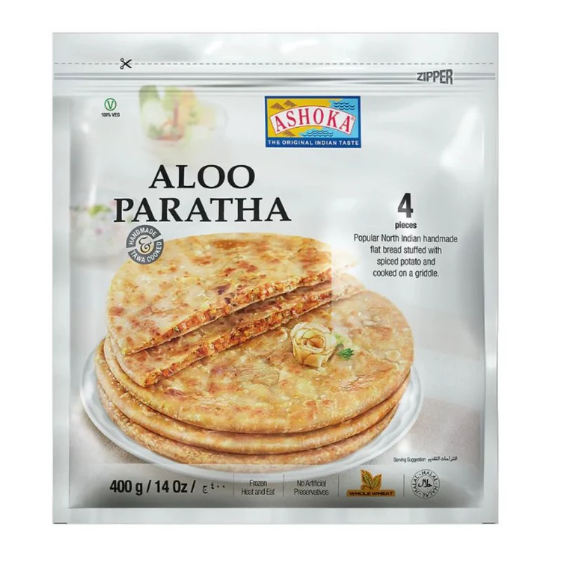 4× Frozen Ashoka Aloo Paratha