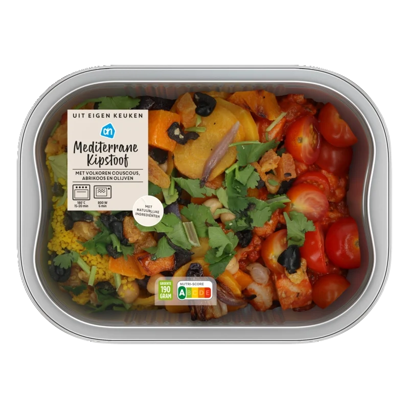 Verse maaltijd Mediterrane kipstoof