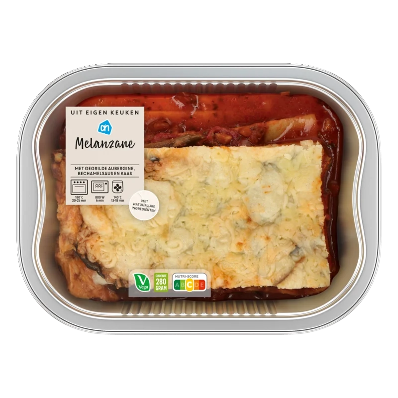 Verse maaltijd melanzane