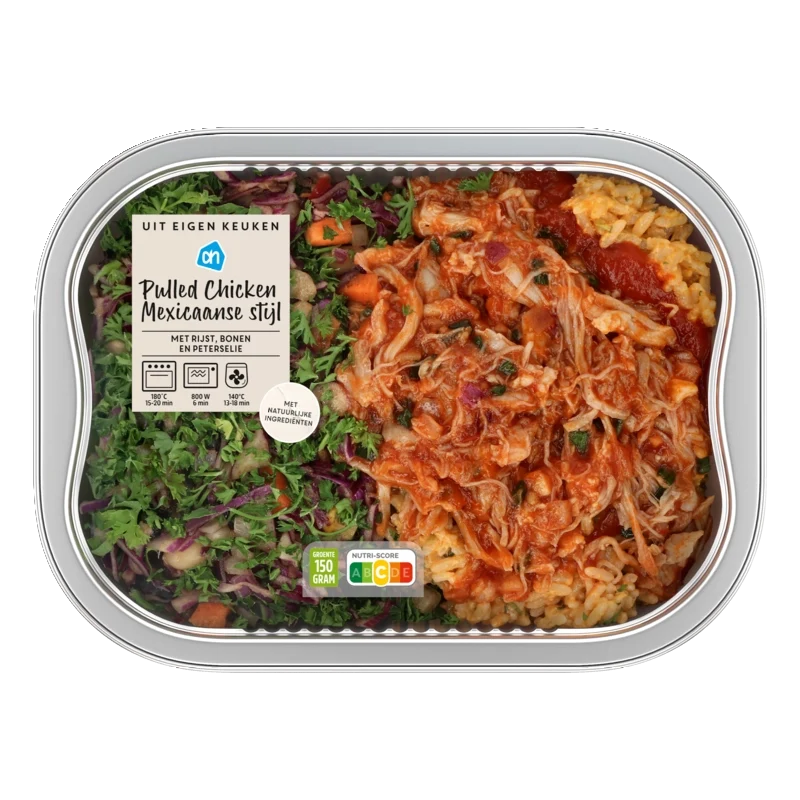 Verse pulled chicken Mexicaanse stijl