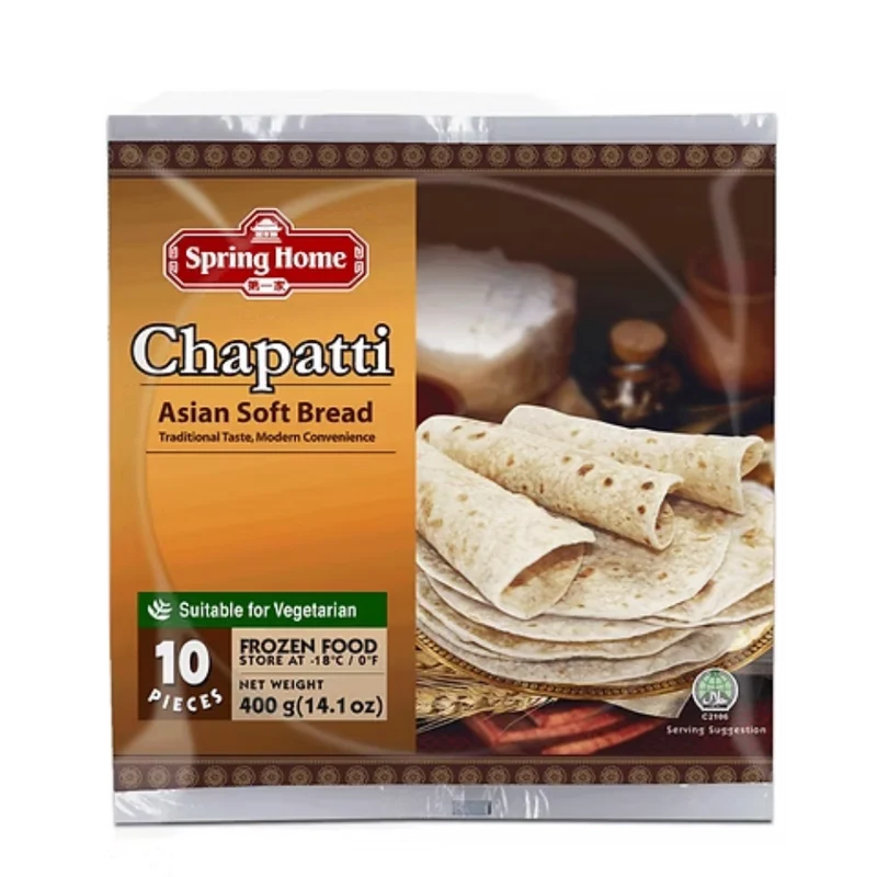 Frozen Spring Home Chapati (10pcs) 400gm - Only Berlin Delivery