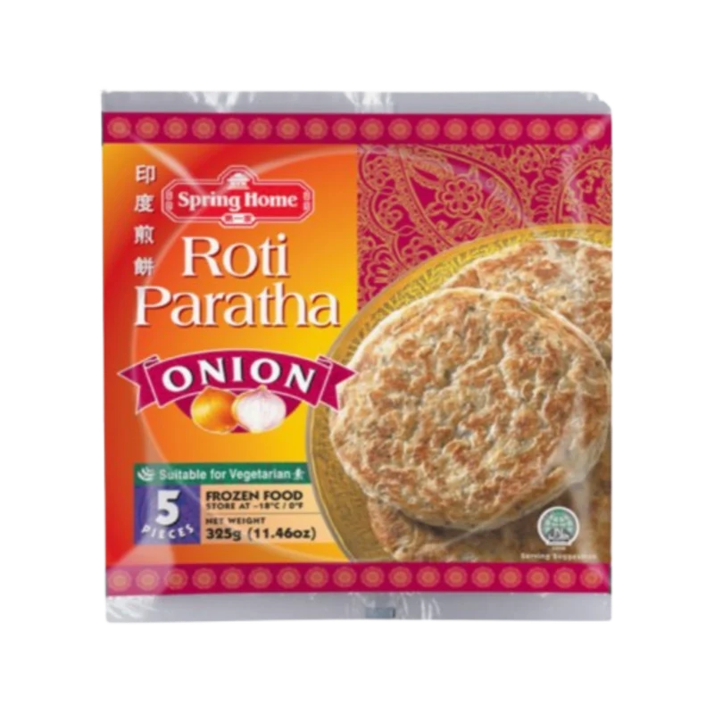 Frozen Spring Home Onion Paratha (5pcs) 325gm - Only Berlin Delivery