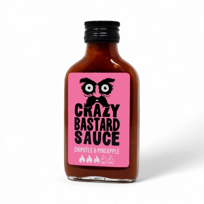 Crazy Bastard Sauce - Chipotle & Pineapple 100ml