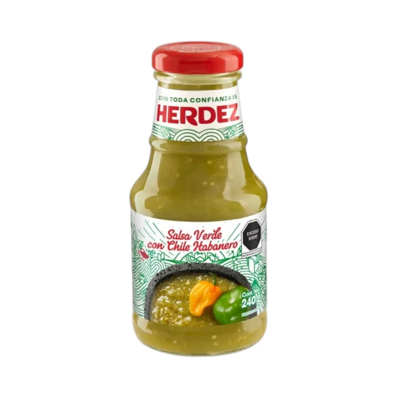 Herdez Salsa Verde con Chile Habanero 240gm