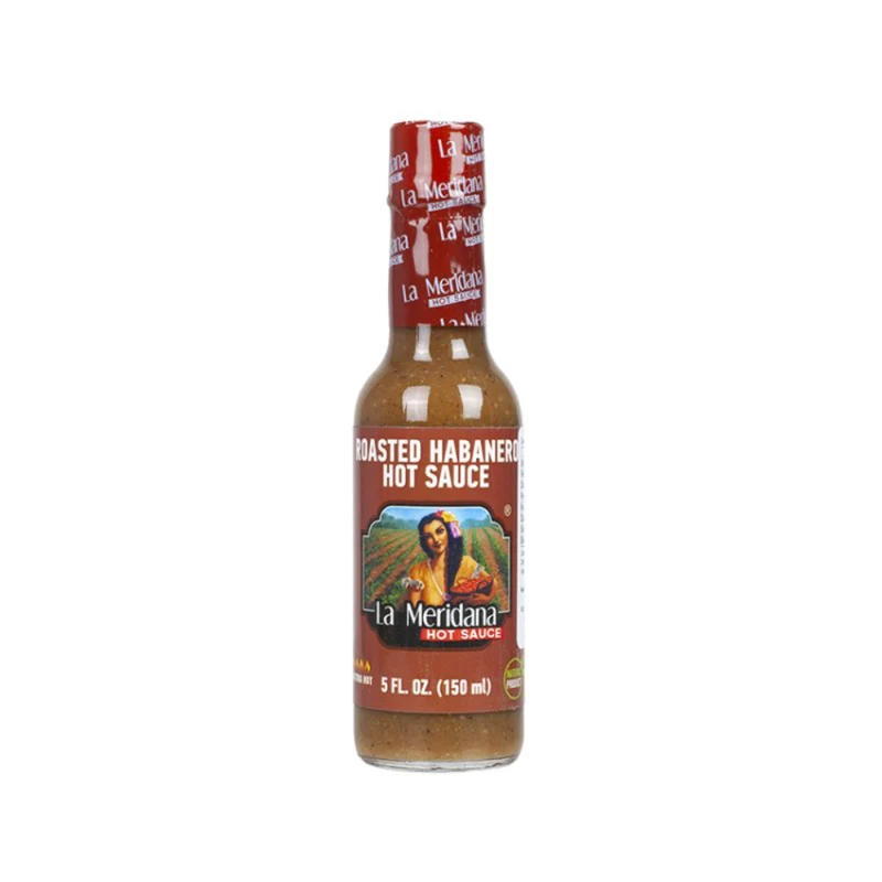 La Meridana Hot Salsa Sauce - Roasted Habanero 150ml