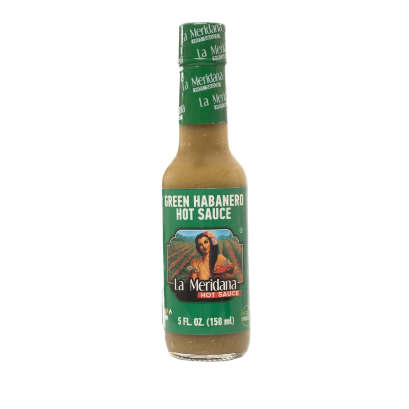 La Meridana Hot Salsa Sauce - Green Habanero 150ml