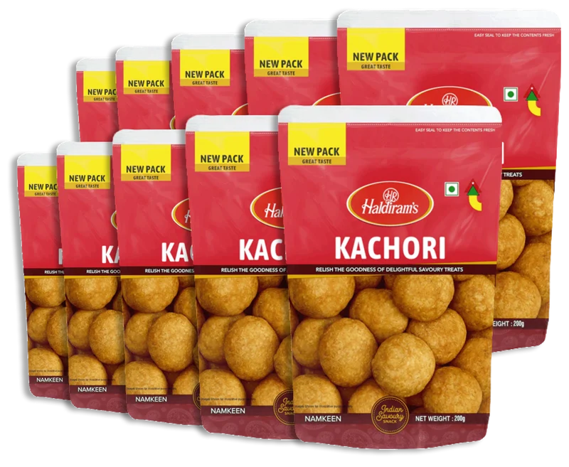Haldiram's Kachori 200gm Bundle (Choose your Quantity)
