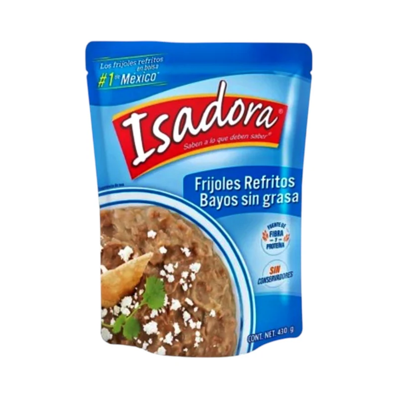Isadora Frijoles - Refritos Bayos Sin Grasa 430gm