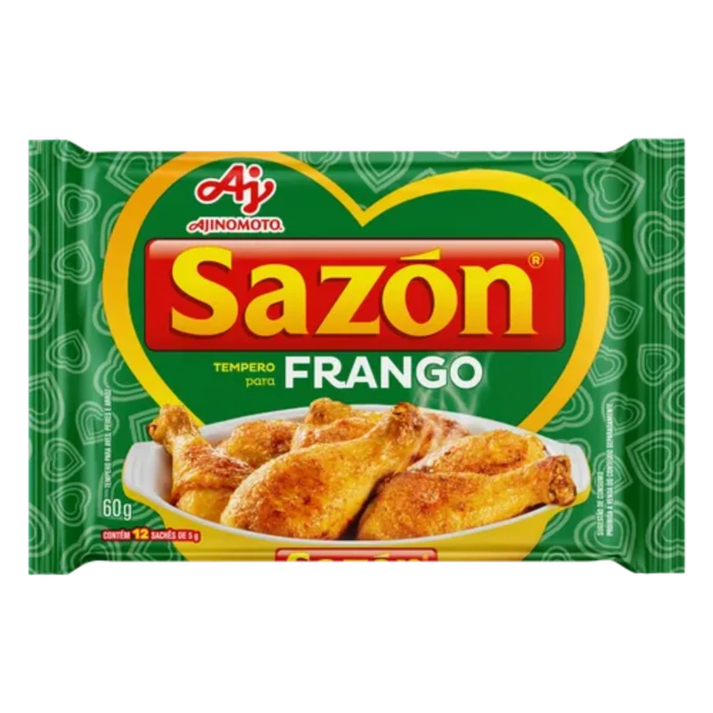 Ajinomoto Sazon - Tempero Para Frango (12 x 5gm) 60gm