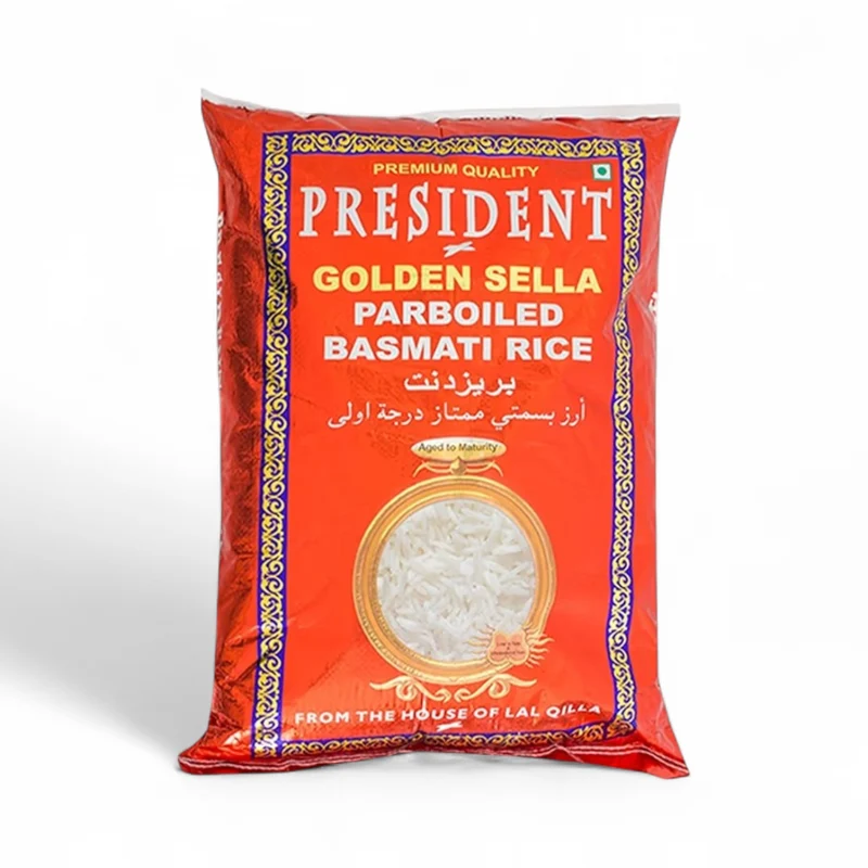 President Golden Sella Parboiled Basmati Rice 1kg