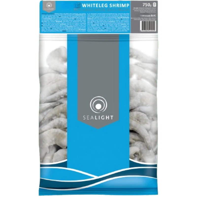 Frozen Sealight Whiteleg Shrimps P&D (26/30) 750gm - Only Berlin Delivery