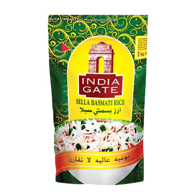 India Gate Basmati Rice - Sella 1kg