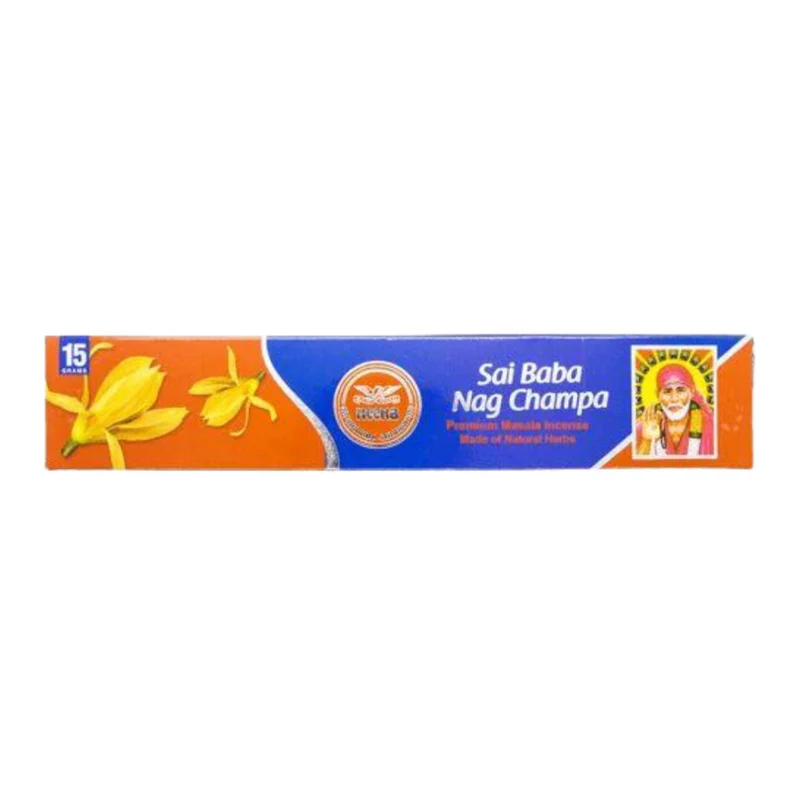 Heera Incense Sticks - Sai Baba Nag Champa 15gm