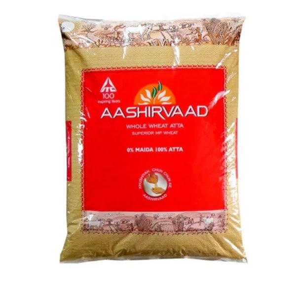 Aashirvaad Atta 5kg (Export Pack) - BBE: 11.2026