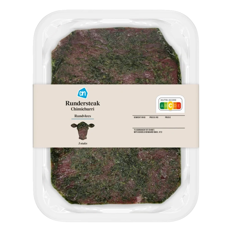 BBQ rundersteak chimichurri