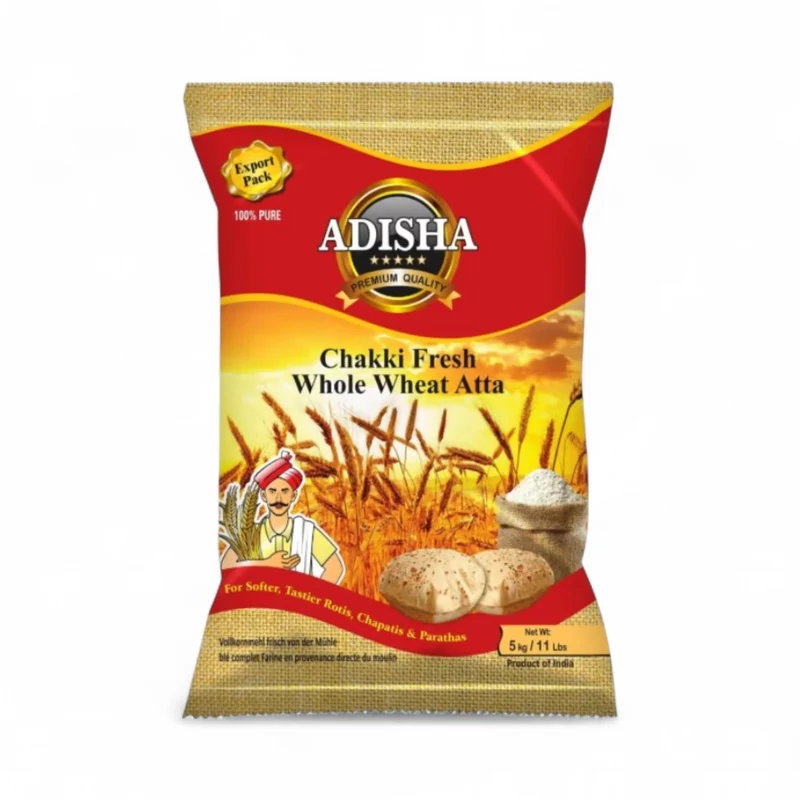 Adisha Chakki Fresh Whole Wheat Atta 5kg