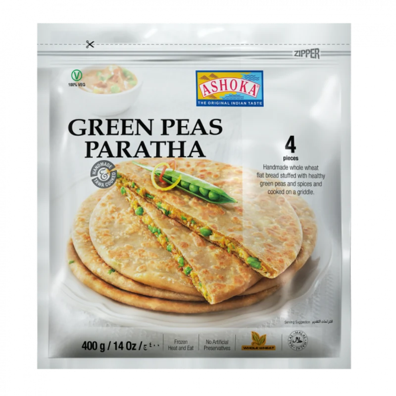 Frozen Ashoka Green Peas Paratha