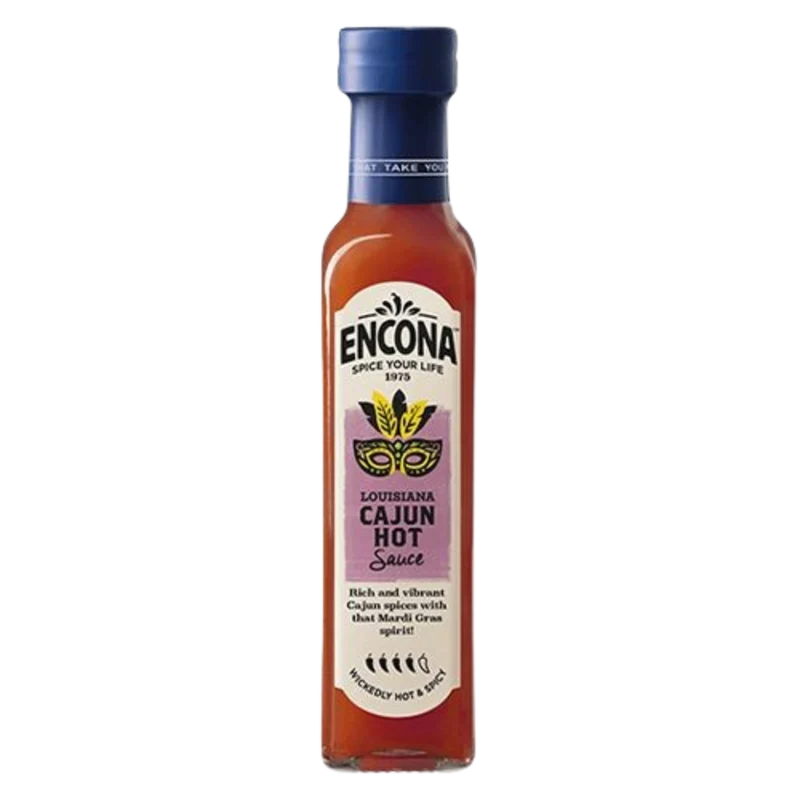 Encona Louisiana Cajun Hot Sauce 142ml