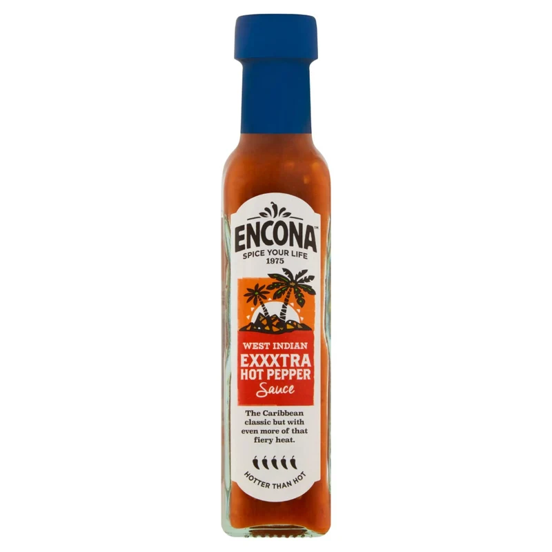 Encona WI Pepper Sauce - Extra Hot 142ml