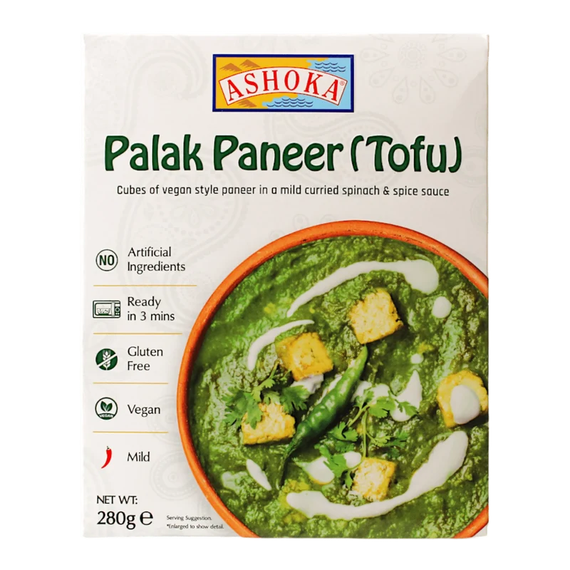 Ashoka Ready to Eat - Palak Paneer (Tofu) 280gm