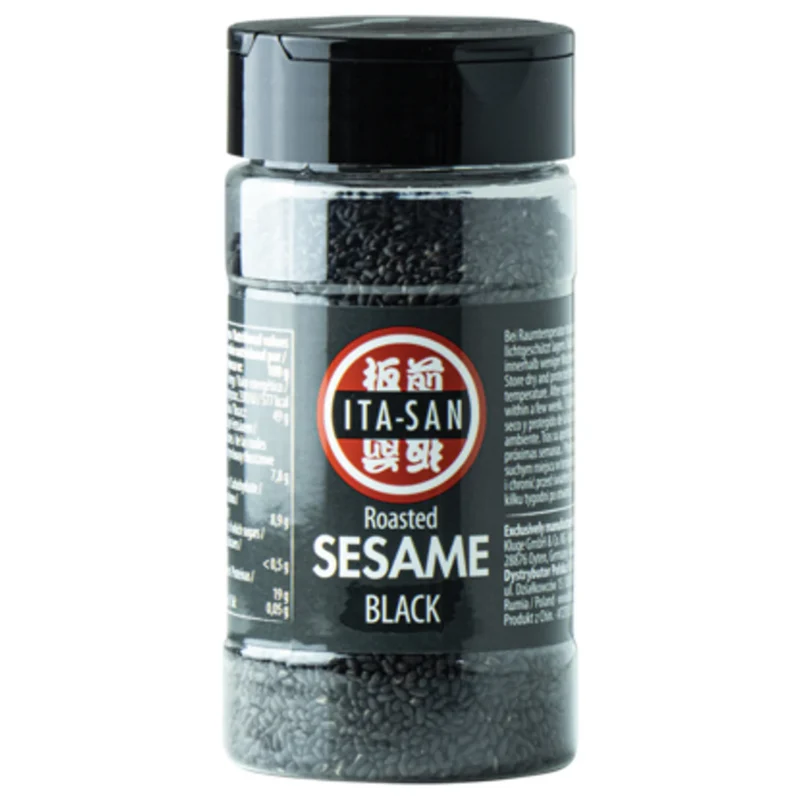 Ita-San Roasted Black Sesame Seeds 95gm
