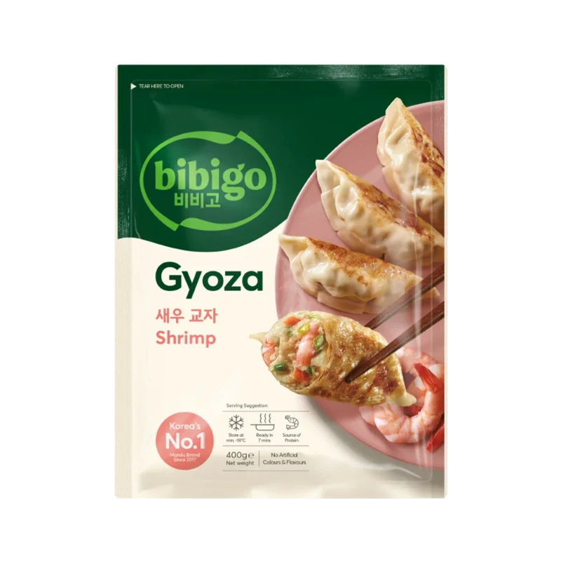 Frozen Bibigo Gyoza Dumpling - Shrimp 400gm (Only Berlin Delivery)