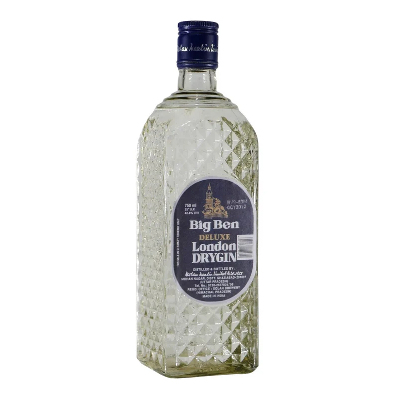 Big Ben - London Deluxe Dry Gin (42.8% alc) 750ml - Only Berlin Delivery