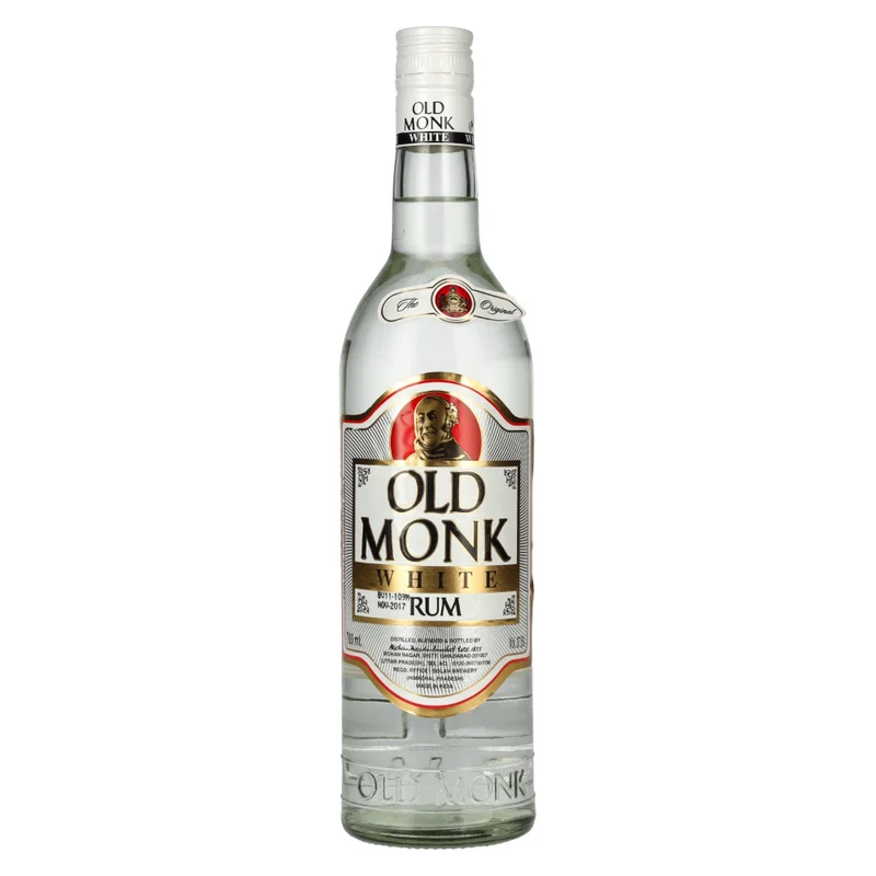 Old Monk White Rum (37.5% alc) 700ml - Only Berlin Delivery