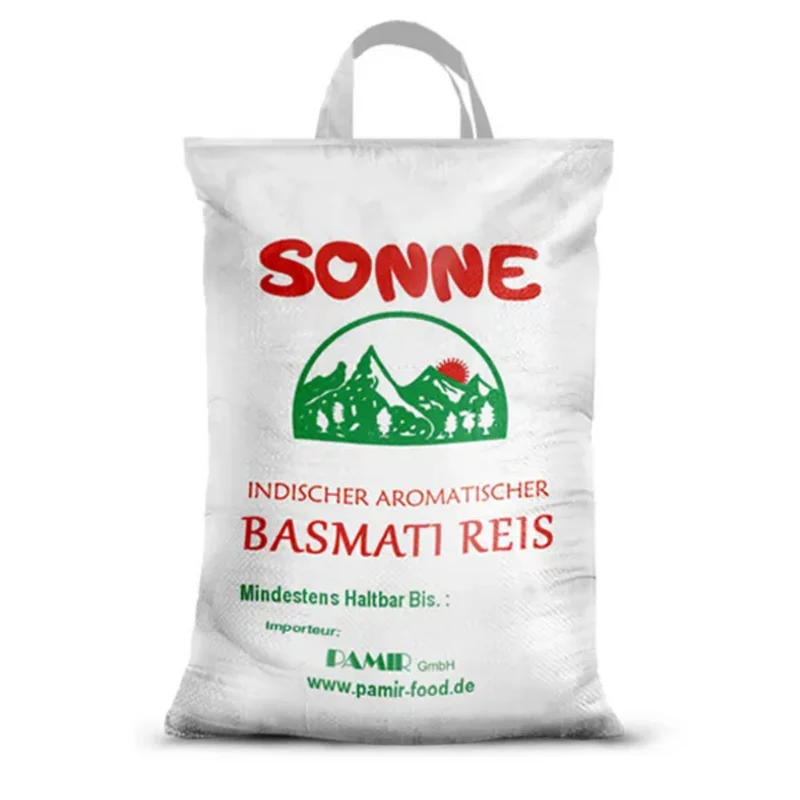Sonne Indischer Aromatischer Basmati Reis 5kg - BBE: 12.2026 (Only 1 per Order)