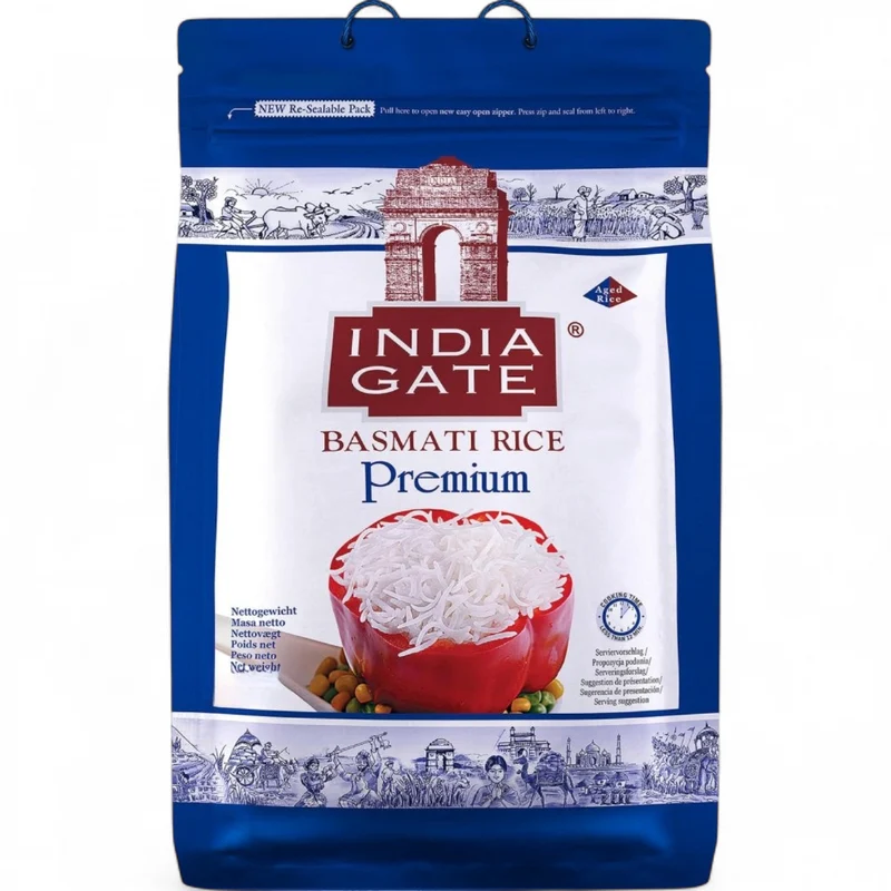 India Gate Basmati Rice - Premium 10kg (BBE: 12.2027)