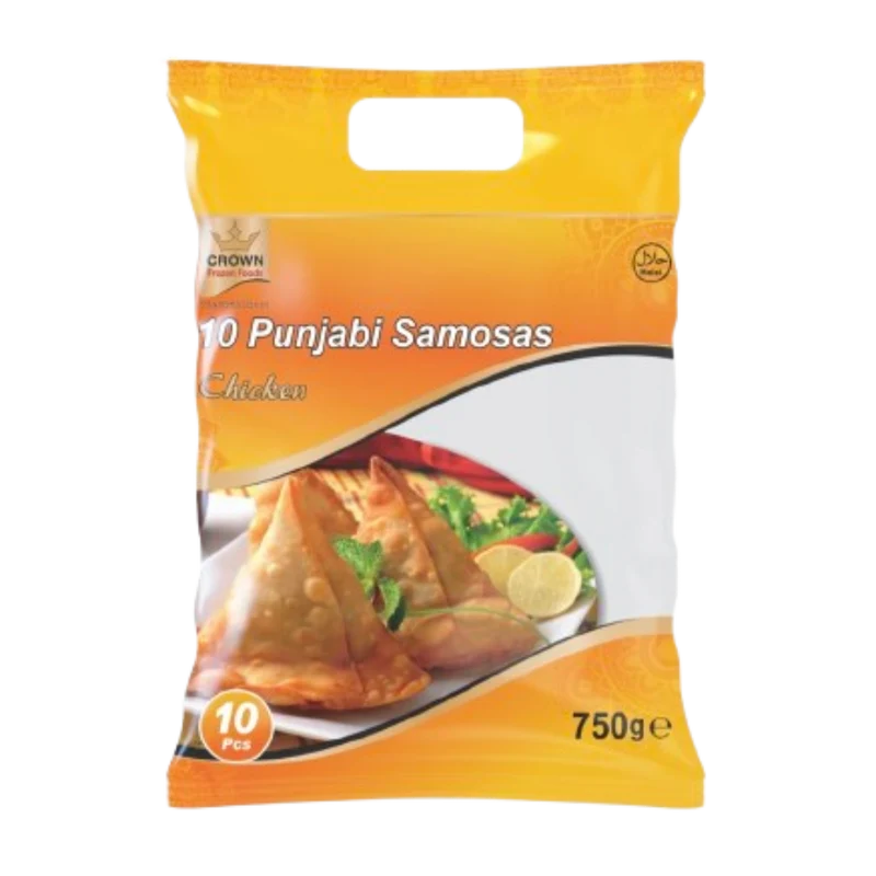 Frozen Crown Punjabi Chicken Samosa (10pcs) 750gm - Only Berlin Delivery