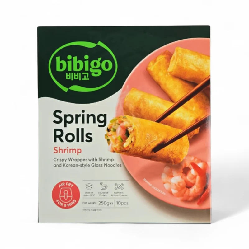 Frozen Bibigo Spring Roll - Shrimp (10pcs) 250gm (Only Berlin Delivery)