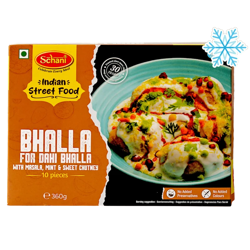 Frozen Schani Bhalla For Dahi Bhalla (10pcs) 360gm - Only Berlin Delivery