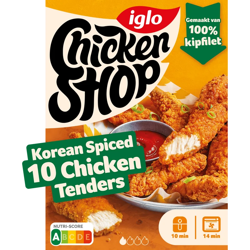 Iglo Chicken shop Korean spiced tenders