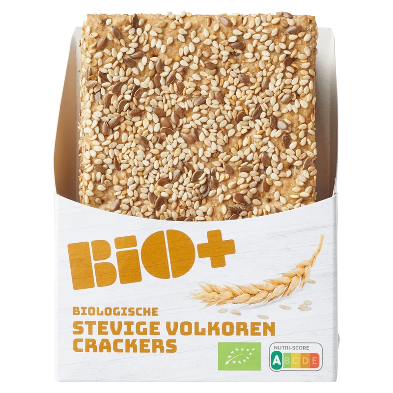 BIO+ Stevige Crackers volkoren