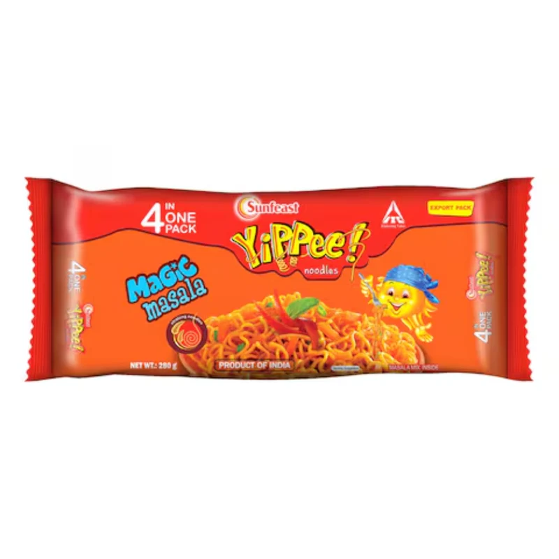 Sunfeast Yipee Magic Masala Noodles (4pack) 280gm