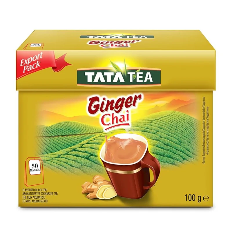 Tata Tea - Ginger Chai (50 Bags) 100gm
