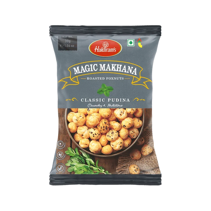 Haldiram's Makhana - Classic Pudina 30gm