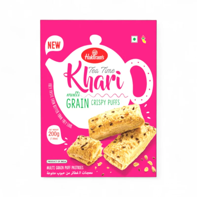 Haldiram's Tea Time Khari Puff - Multigrain 200gm