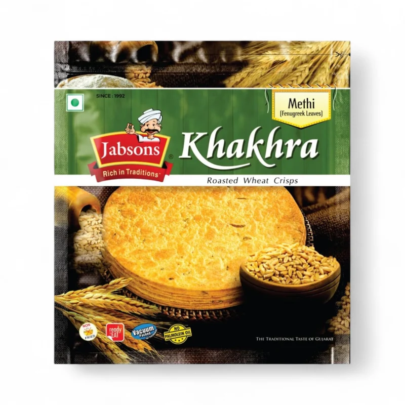 Jabsons Khakhra - Methi 180gm