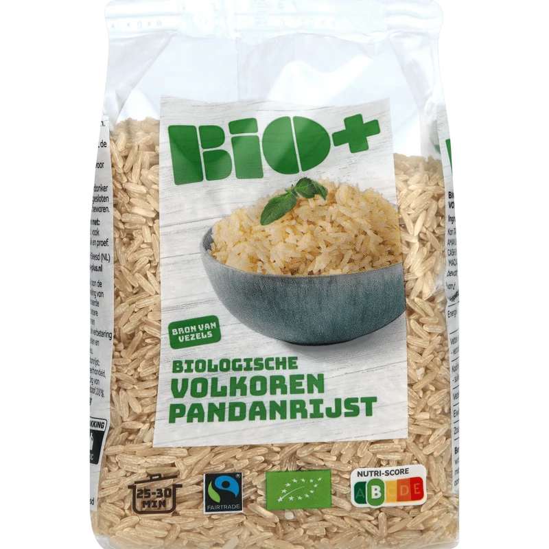 BIO+ Volkoren pandanrijst