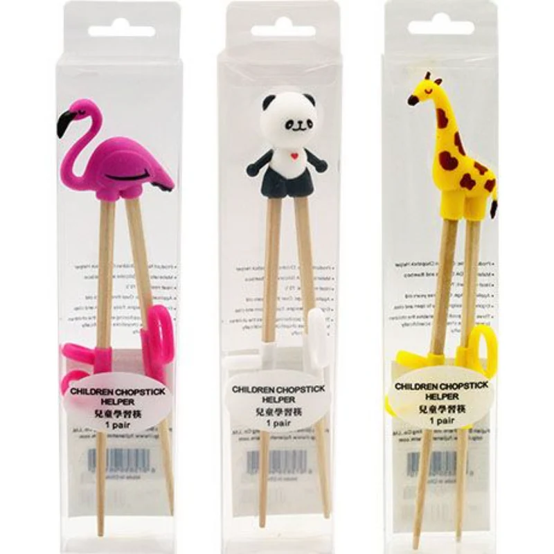 Golden Turtle - Children Esstäbchen With Silicon Helper (1 Pair)