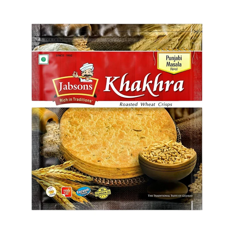 Jabsons Khakhra - Punjabi Masala (Spicy) 180gm