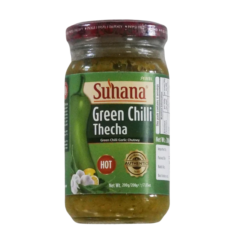 Suhana Green Chilli Thecha 200gm