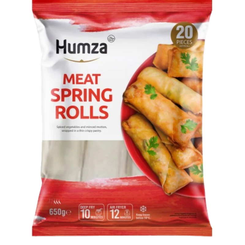 Frozen Humza Meat Spring Roll (20pcs) 650gm - Only Berlin Delivery