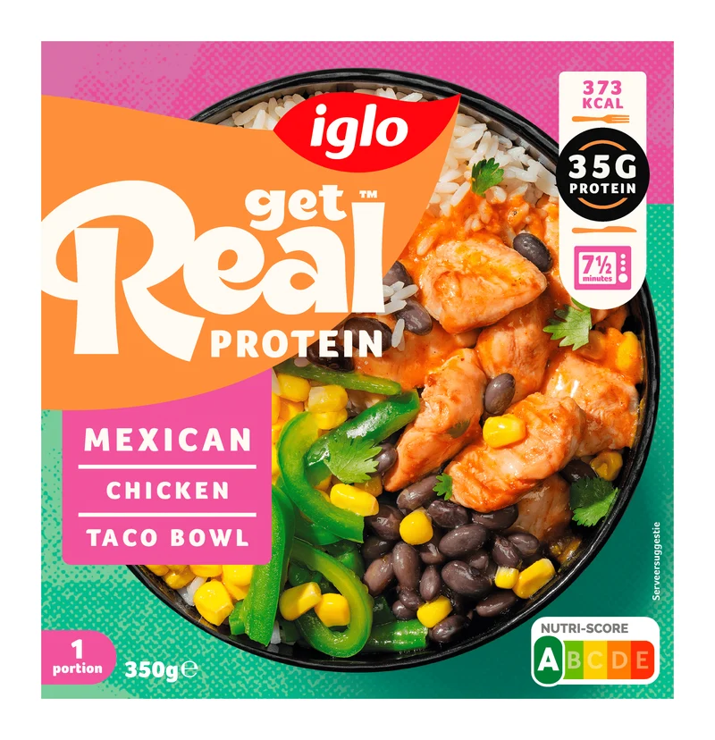 Iglo GetReal Protein Mexican Chicken