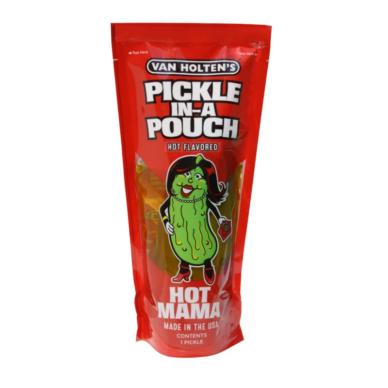 Van Holten's Pickle In A Pouch (Hot Mama) 306gm