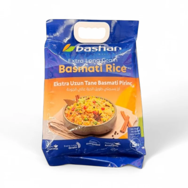 Bashan Extra Long Grain Basmati Rice 5kg